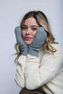 Snowflake-Lined Mitts